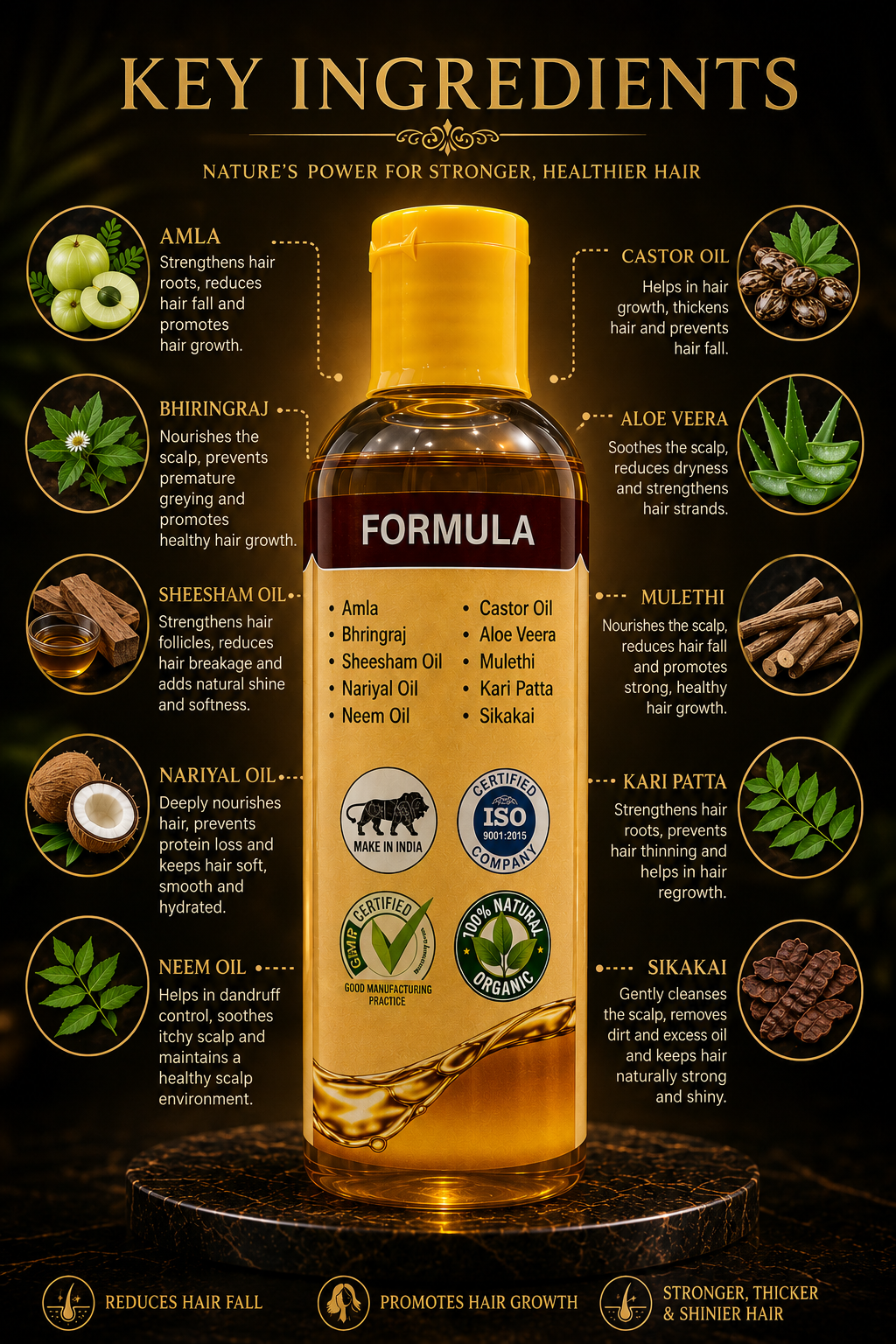Zulf Kohinoor Hair Oil view 5