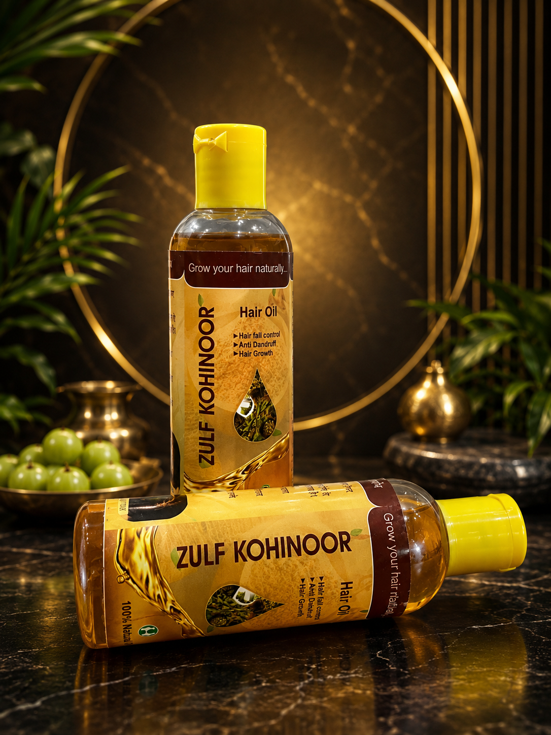 Zulf Kohinoor Hair Oil view 2